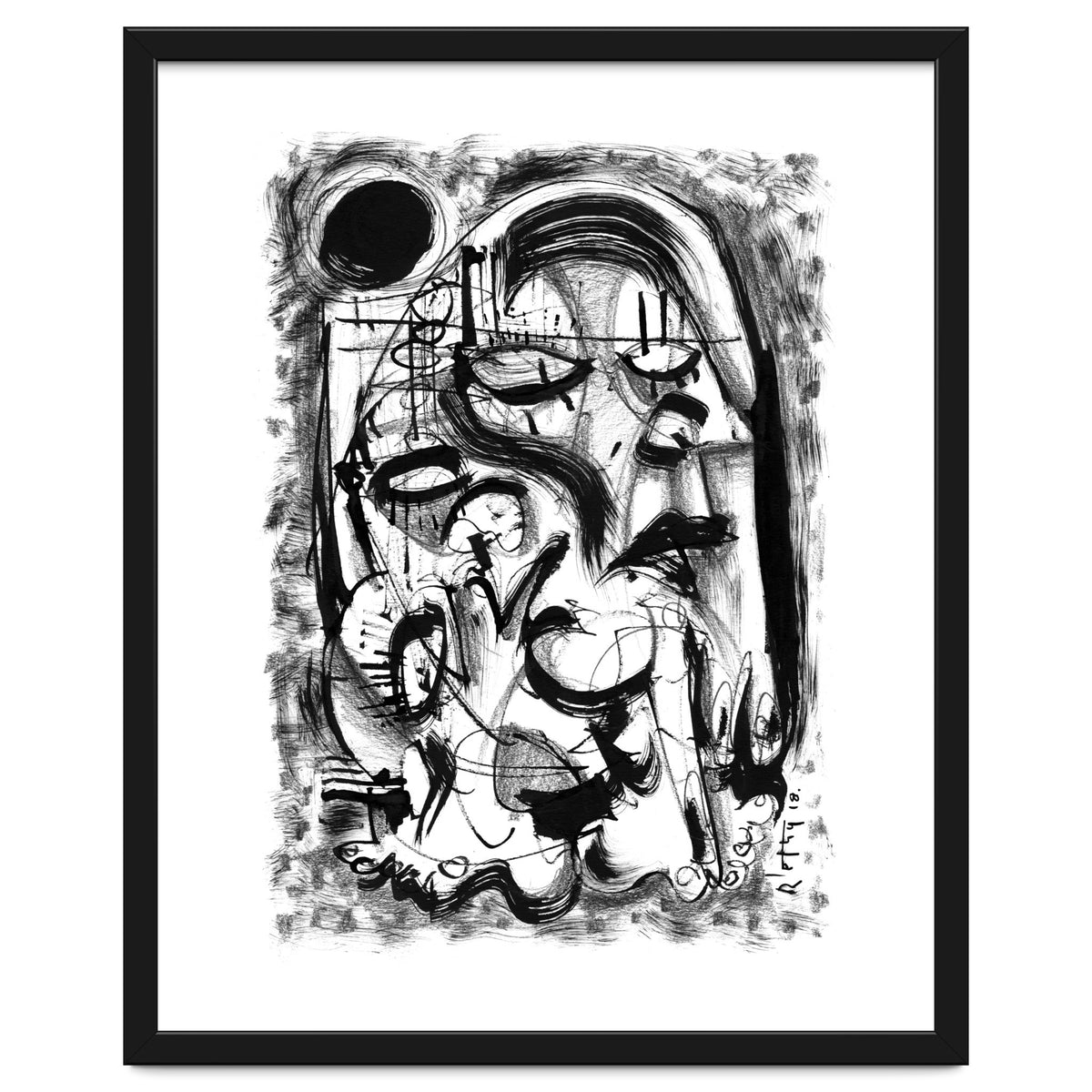 The Witch and Her Sons - b&w