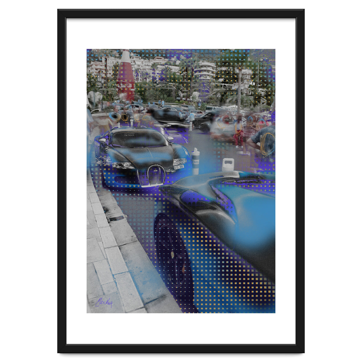 August ’22 — Blue Bugatti, Monaco