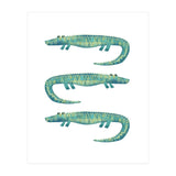 Alligator Trio (Print Only) thumbnail