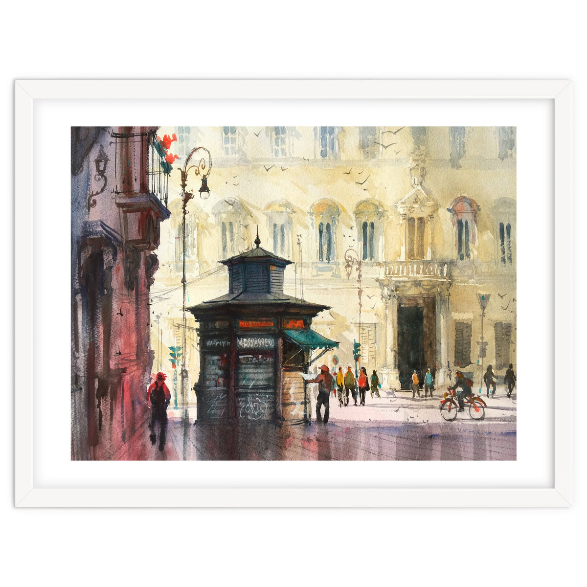 Newspaper Stall Rome