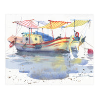 Pleasure boats paintings (Print Only)