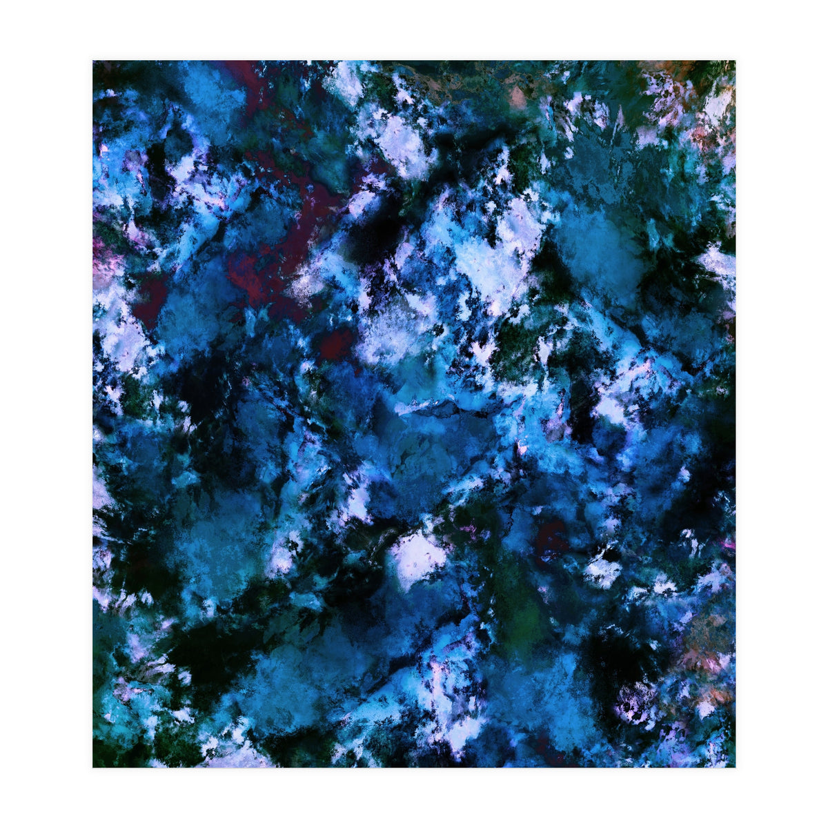 Smouldering Blue (Print Only)