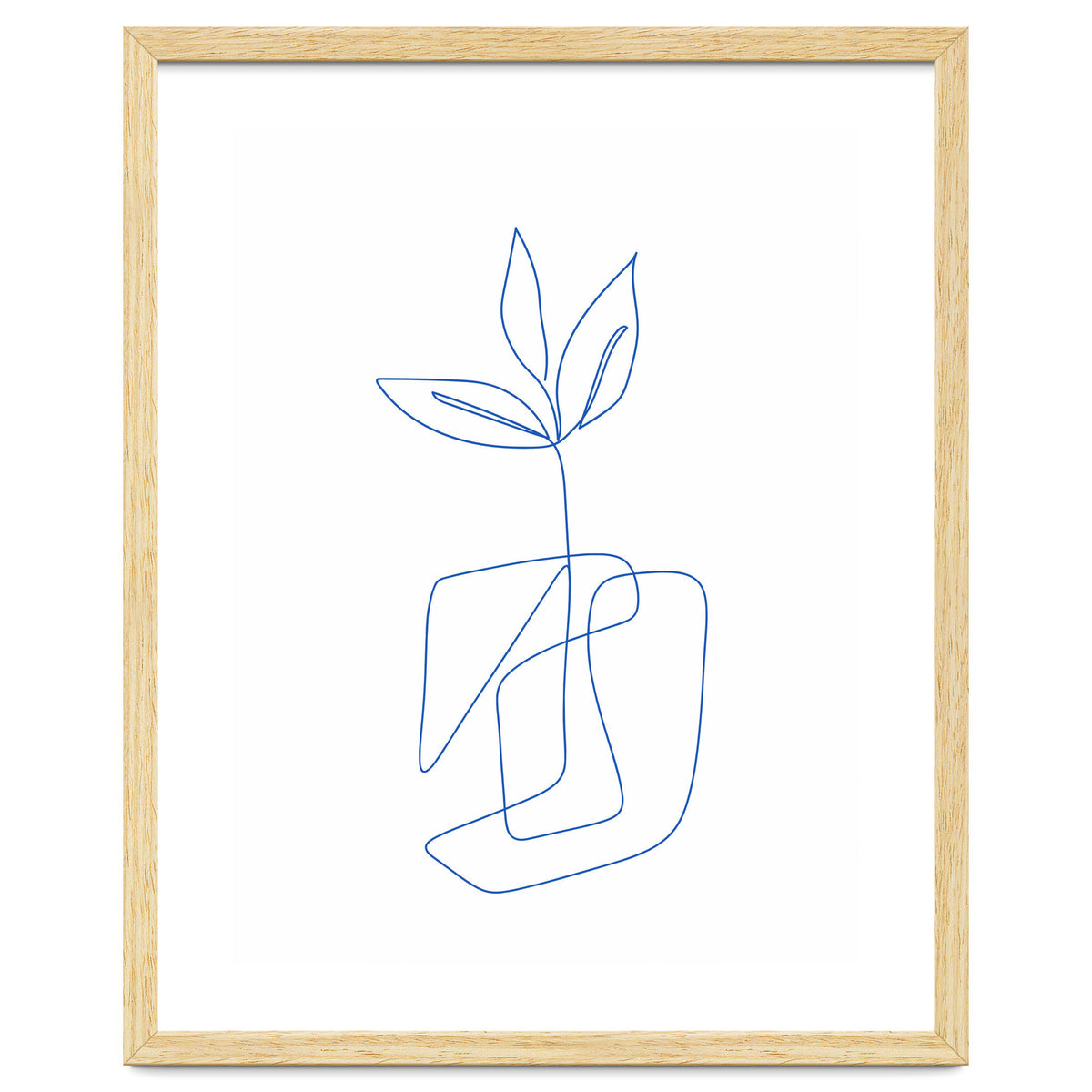 One Line Art Botanical II