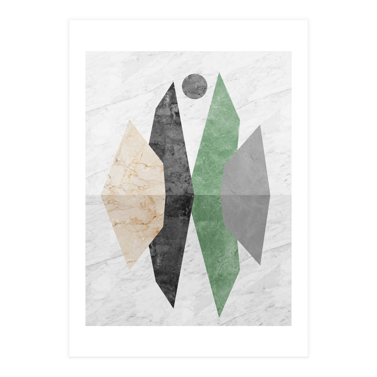 Landscape collage I (Print Only)