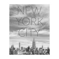 NYC Midtown Manhattan | Text & Skyline (Print Only)