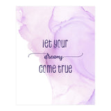 Let your dreams come true | floating colors (Print Only) thumbnail
