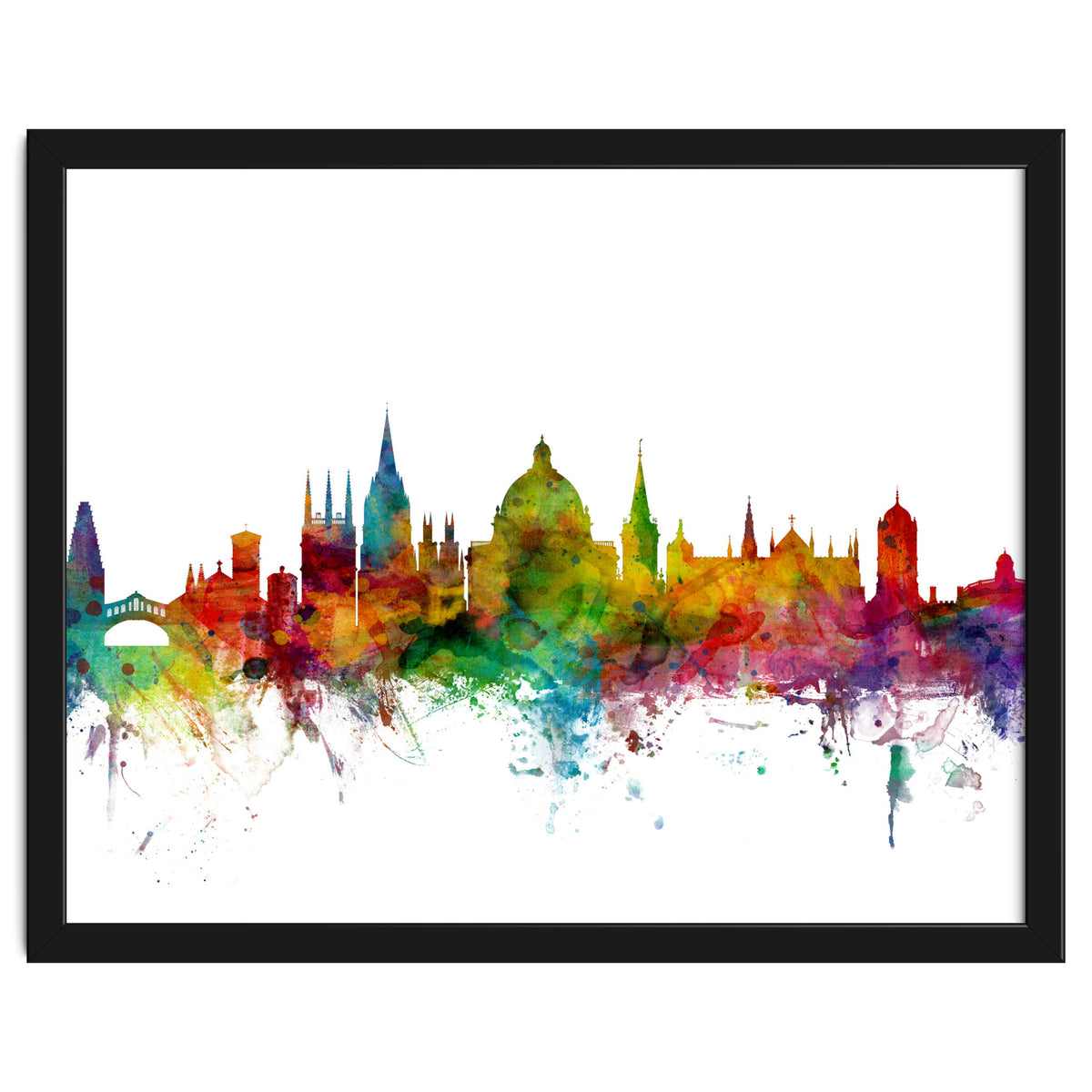 Oxford England Skyline