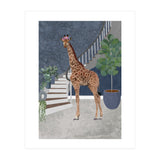 Giraffe in a Victorian House (Print Only) thumbnail
