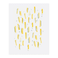 Brush Strokes Mustard (Print Only)