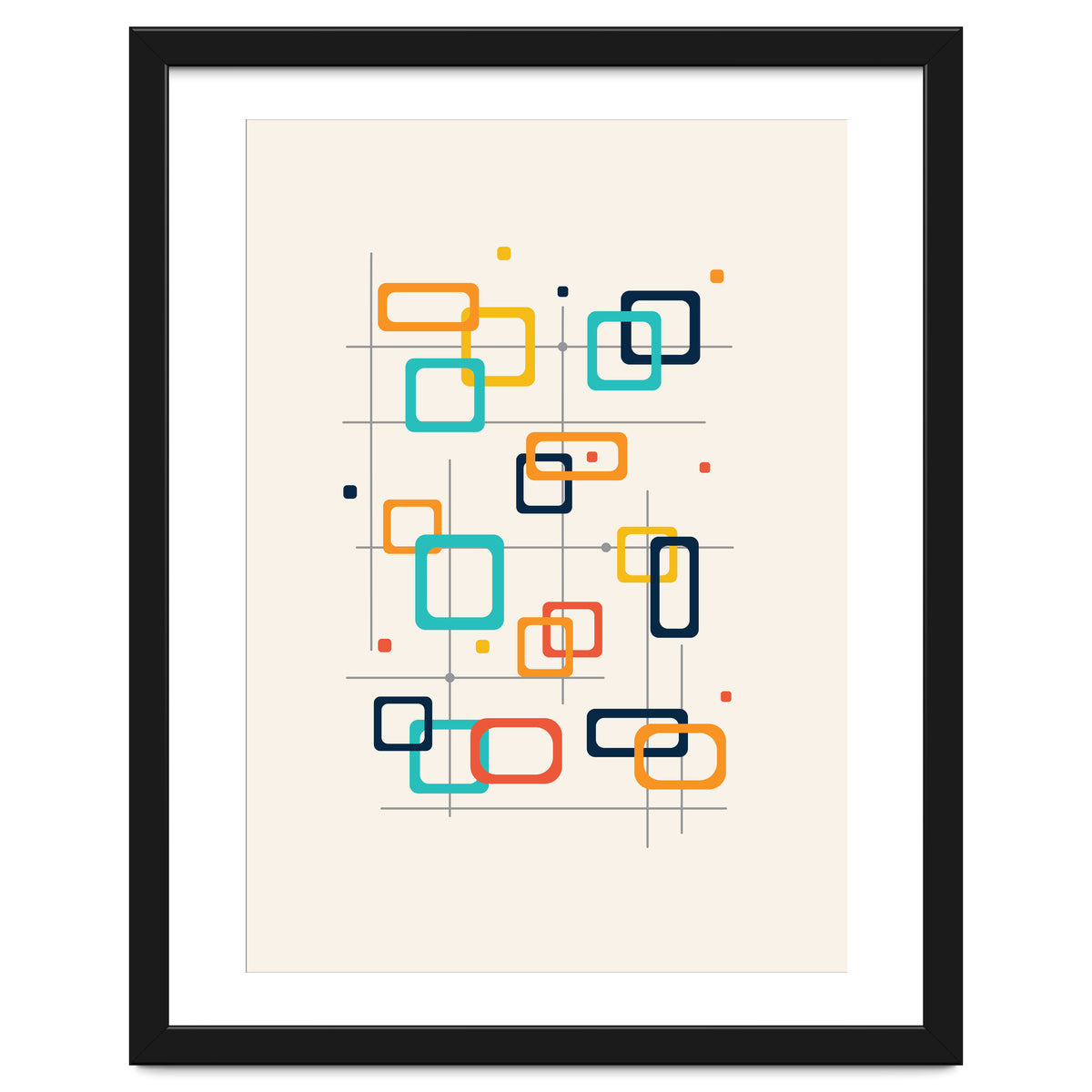 Mid Century Modern Geometry 016