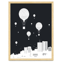 Balloons And The City (dark version)