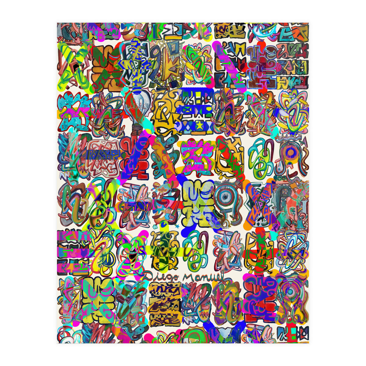 Graffitis 2021 Tapiz 101 (Print Only)