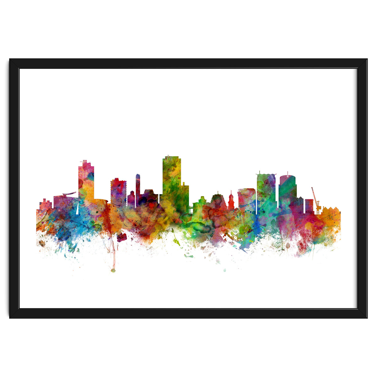 Wellington New Zealand Skyline