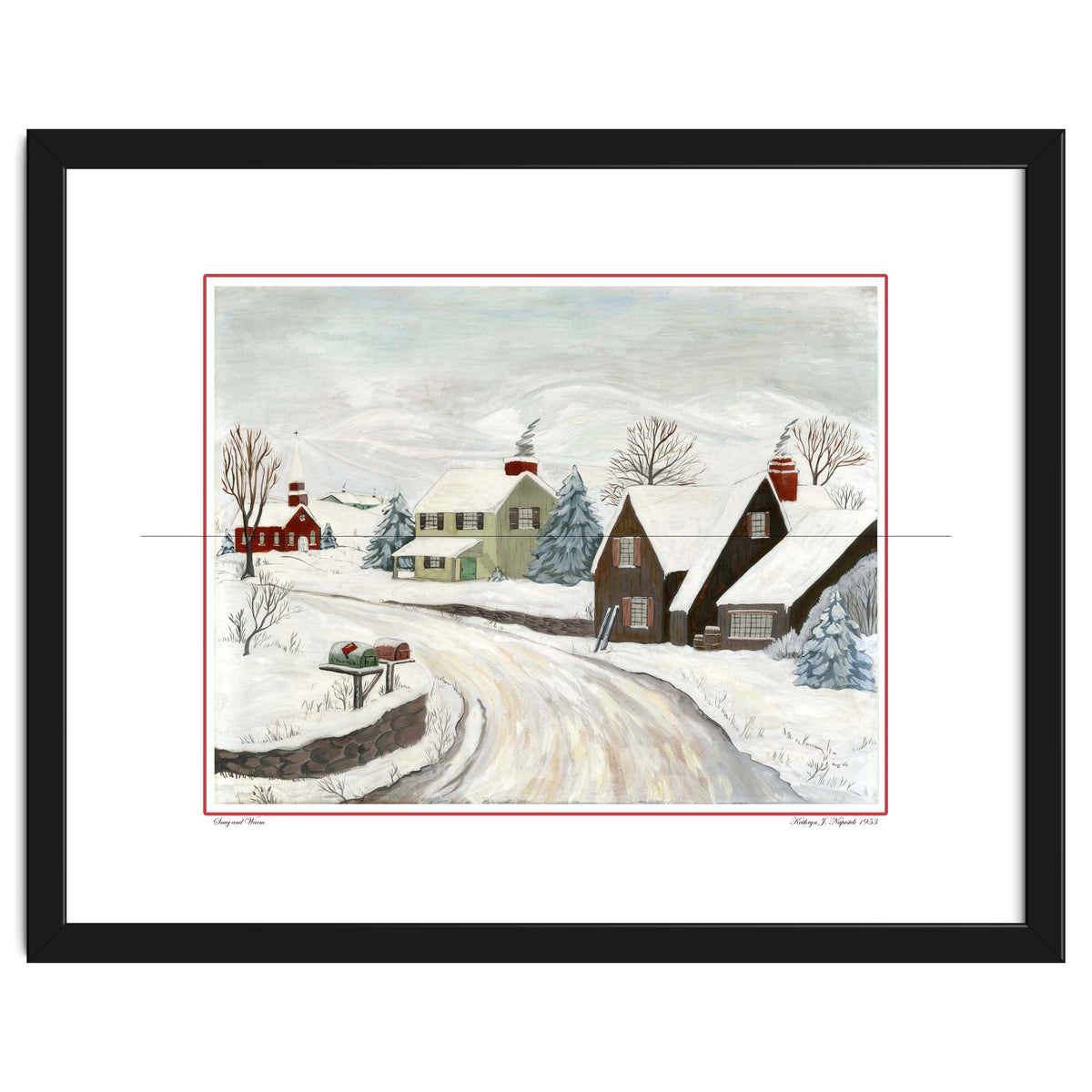 Snug & Warm Watercolor