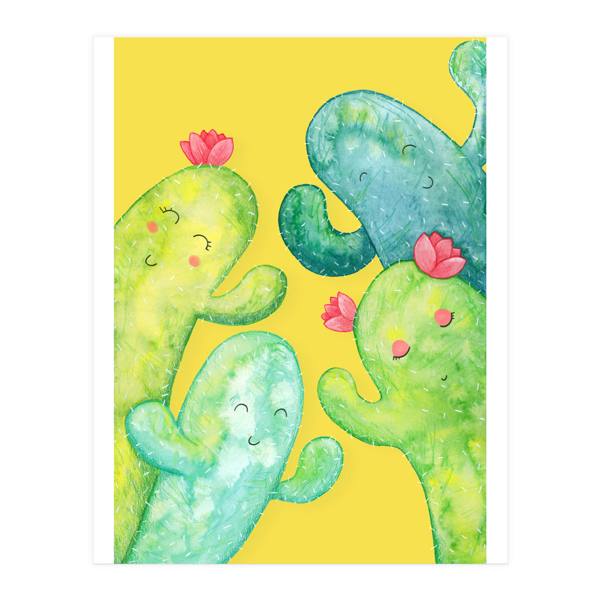 Cactus Family (Print Only)