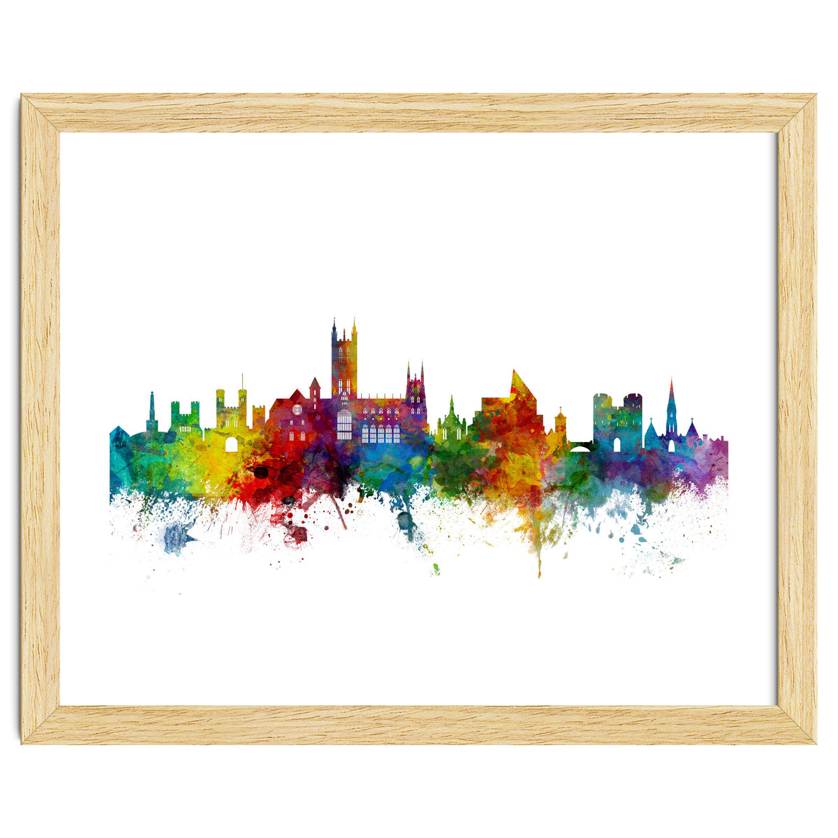 Canterbury England Skyline