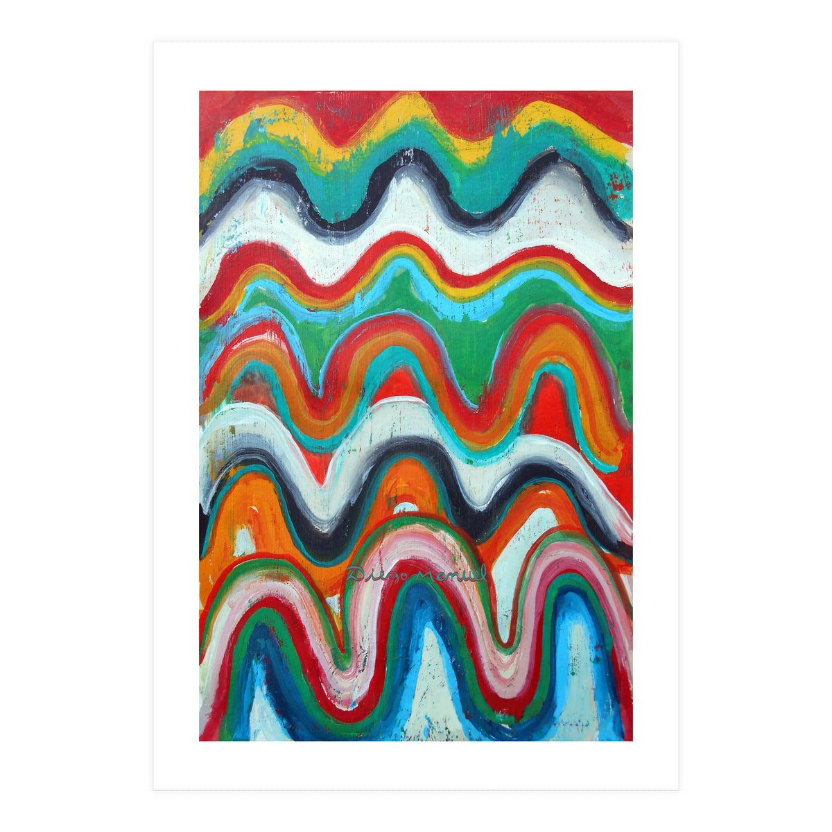 Pop Abstract A 7 (Print Only)
