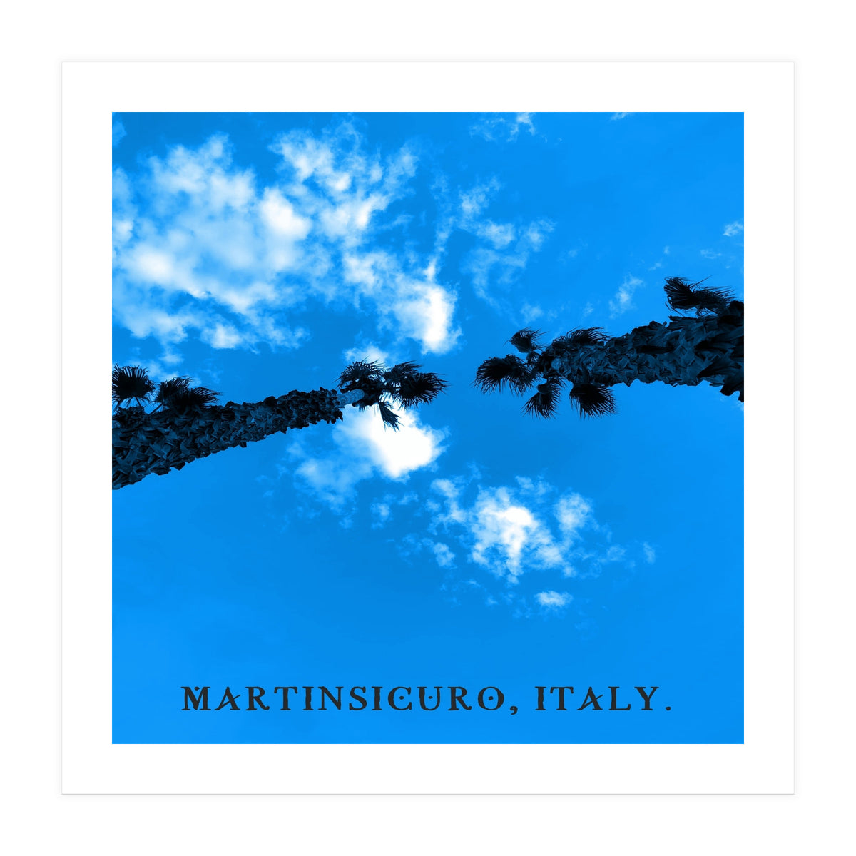 Trees And Sky In MartinSicuro (Print Only)