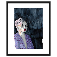 Untitled #25 - Woman in purple