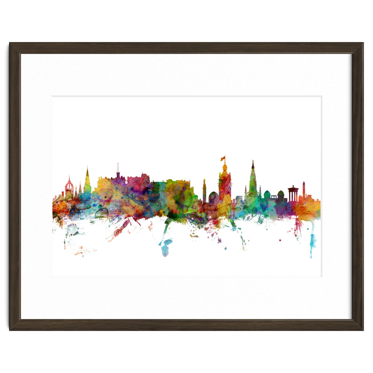 Edinburgh Scotland Skyline