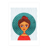 The girl in red (Print Only) thumbnail