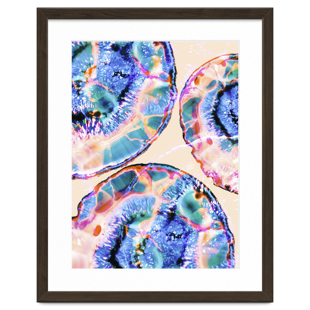 Abstract Agate Painting