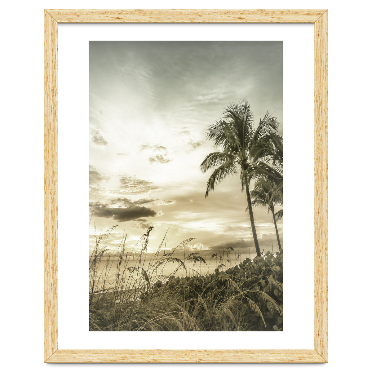 BONITA BEACH Bright Sunset | Vintage