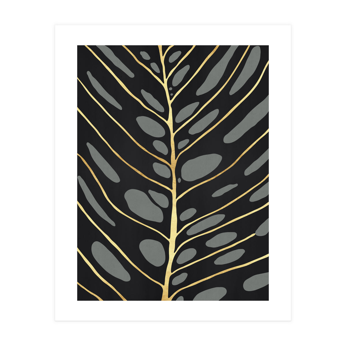 Golden Leaf 05 (Print Only)