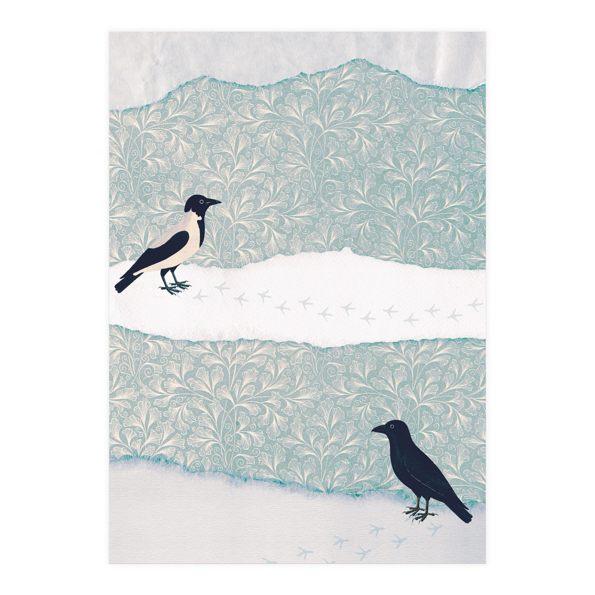 Friends In The Snow (Print Only)