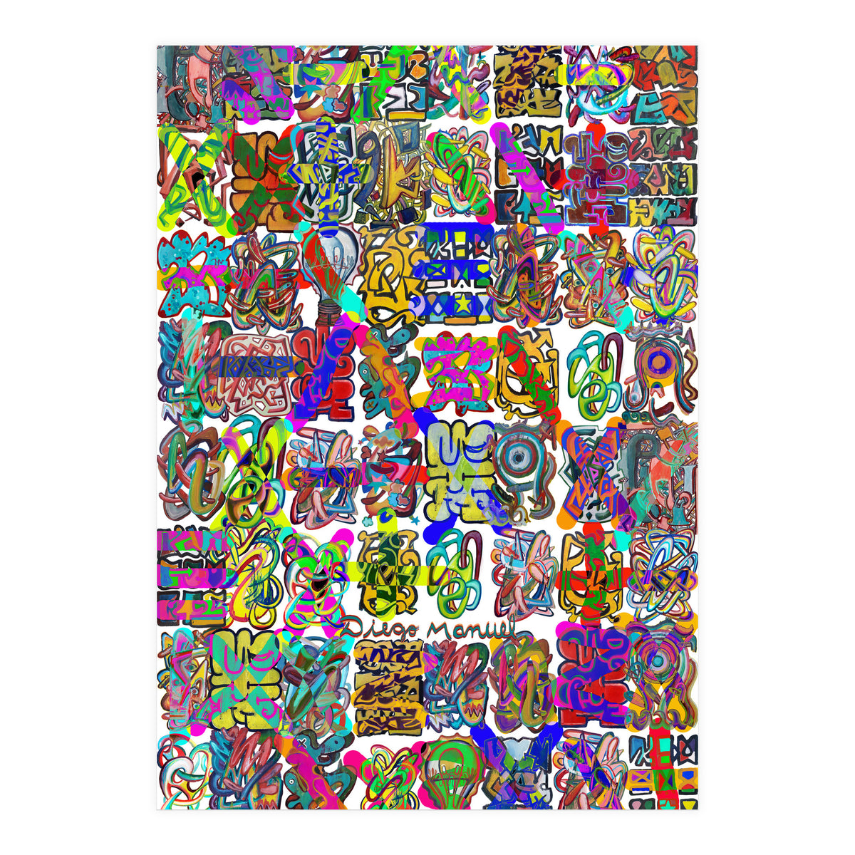 Graffitis B (Print Only)