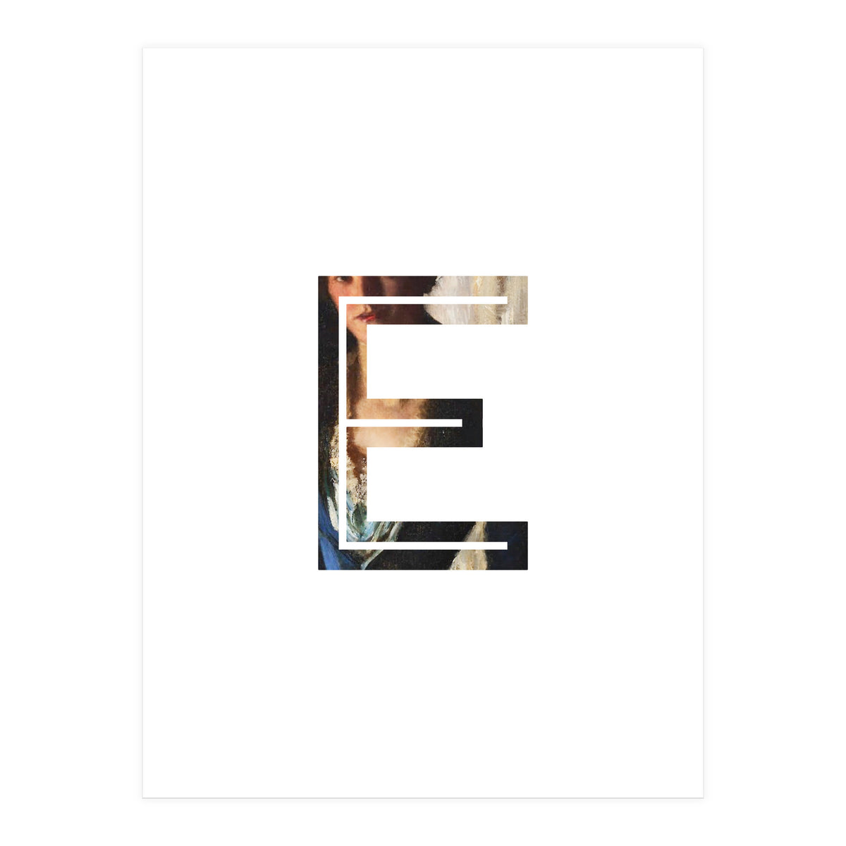 Letter E - (Impress) (Print Only)