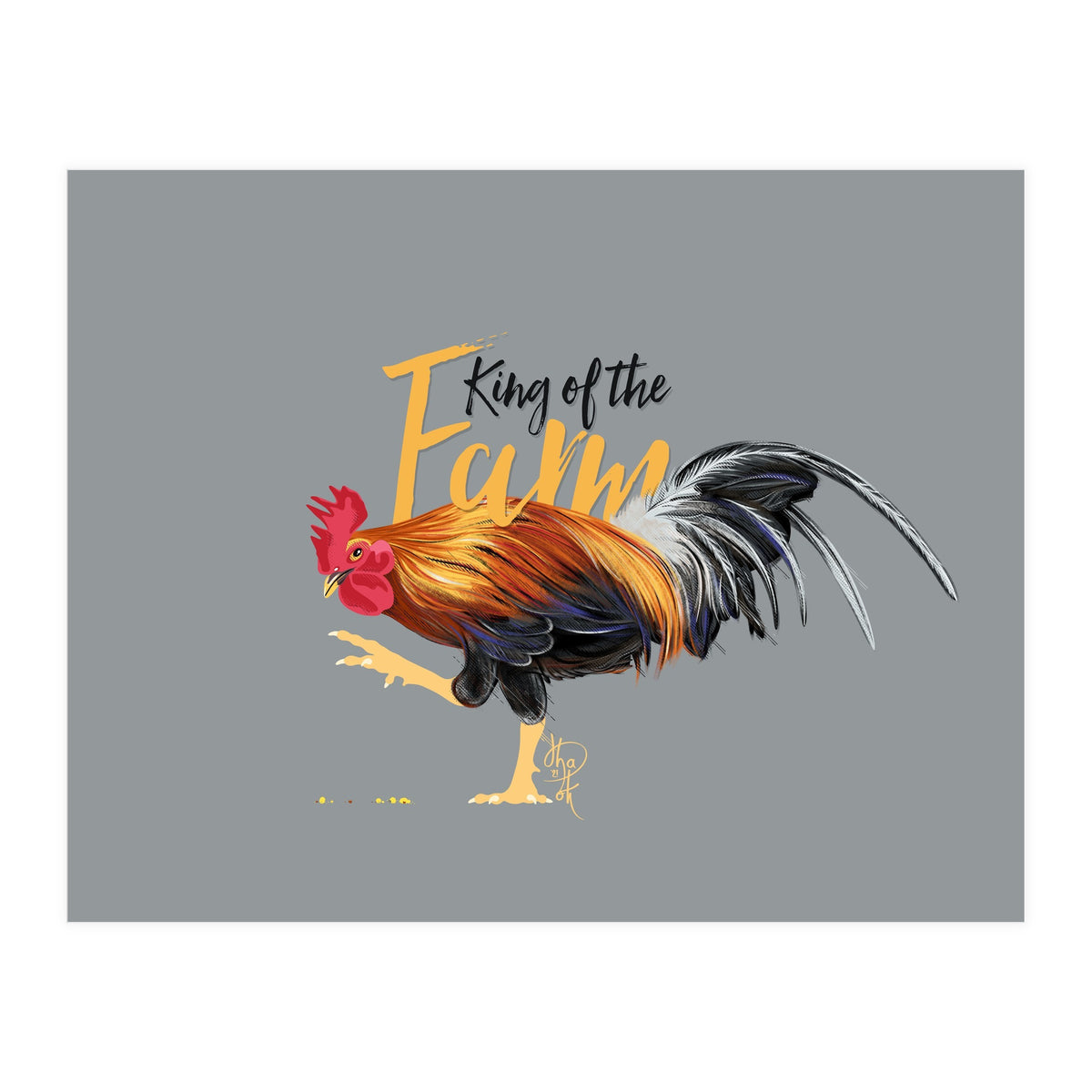 King Of The Farm 1 (Print Only)