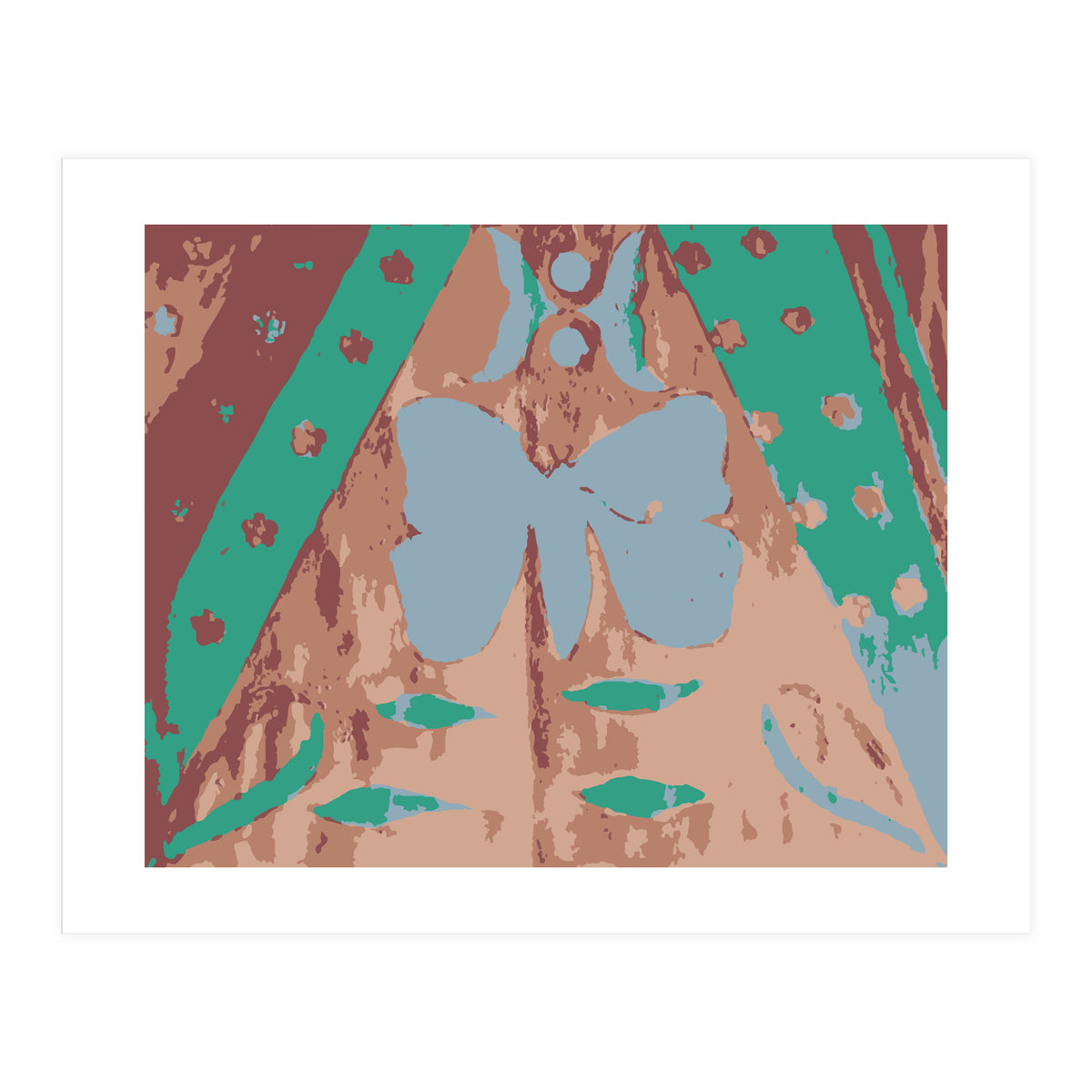 Butterfly Flower Array Art (Print Only)