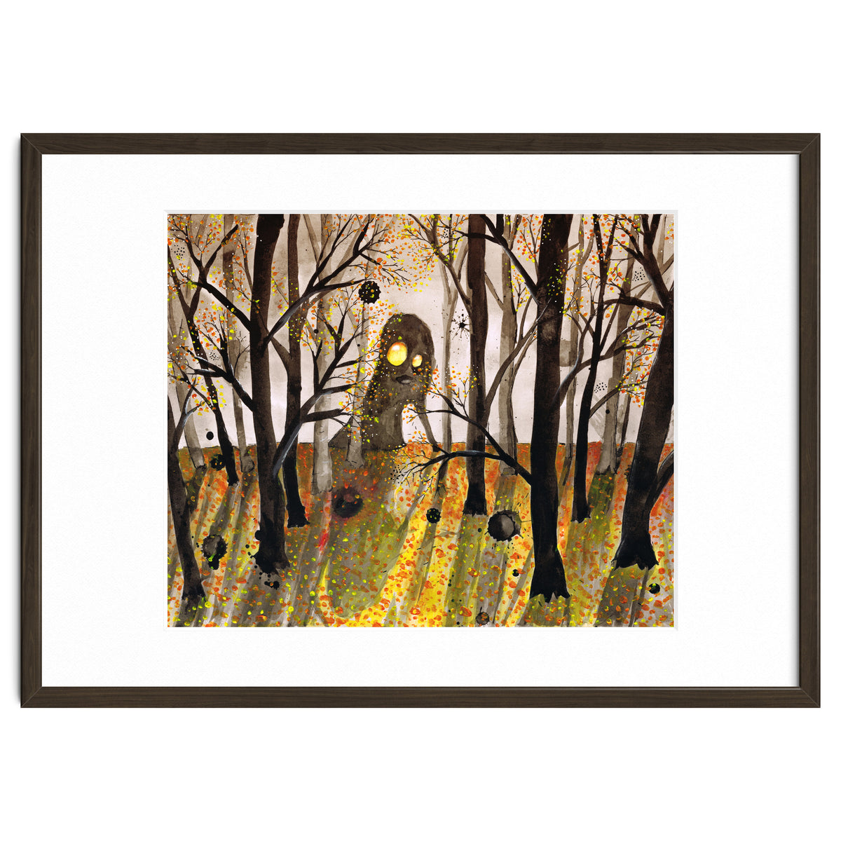 Monster in the woods