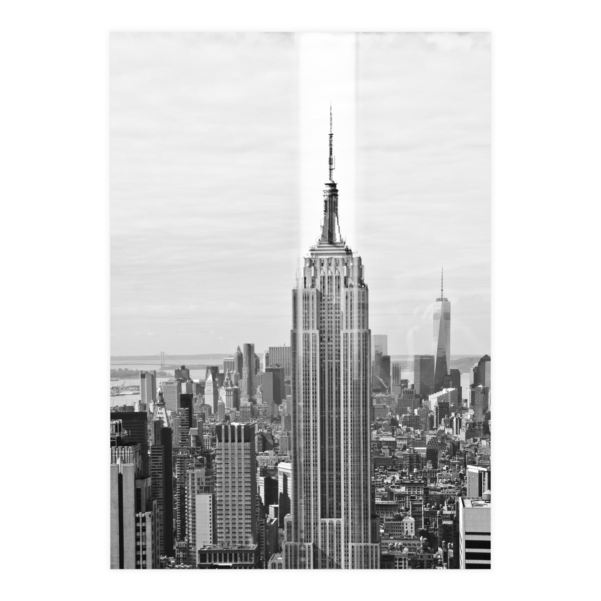 Empire State Building, Reflections in New York (Print Only)