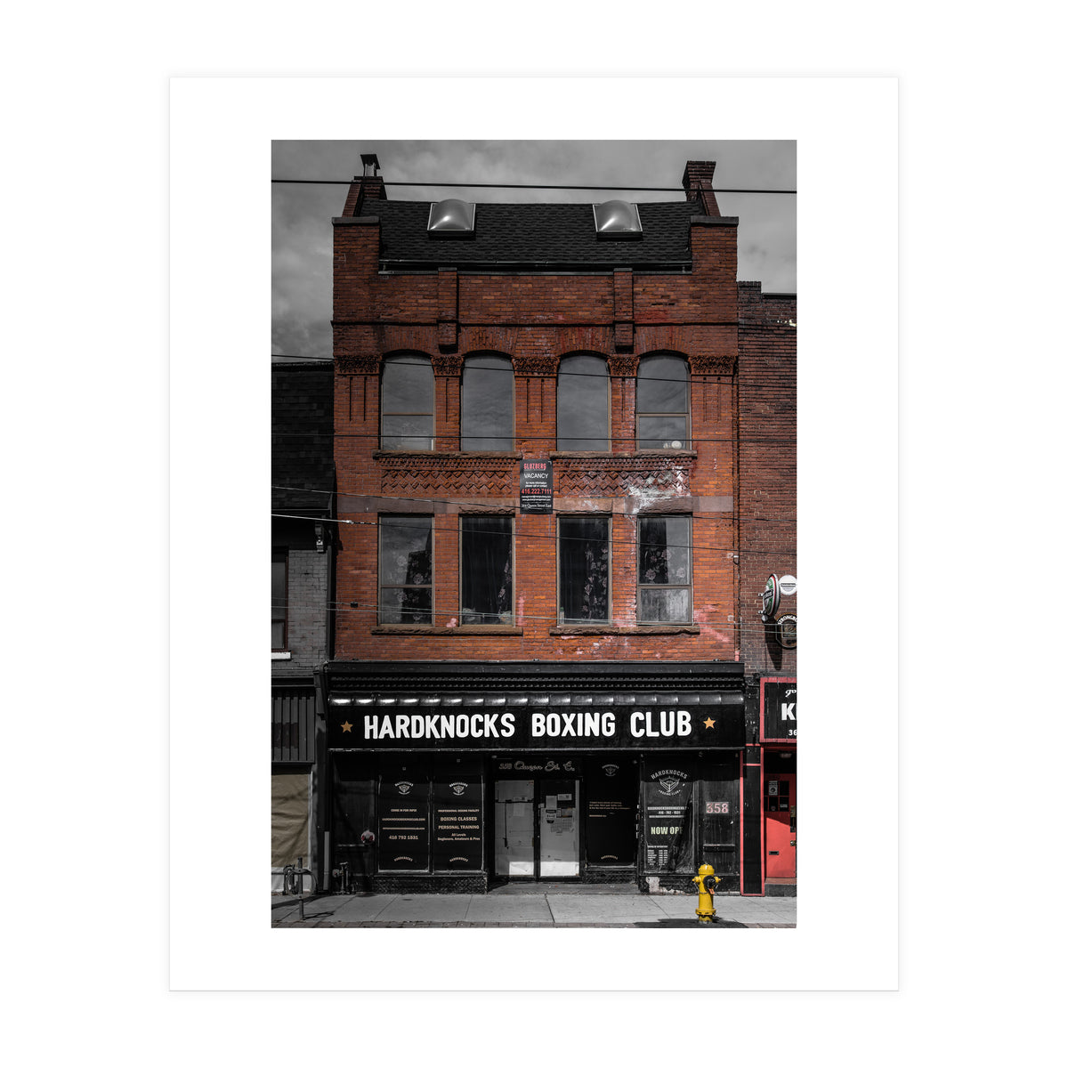 No 358 Queen St E 1 Color Version (Print Only)