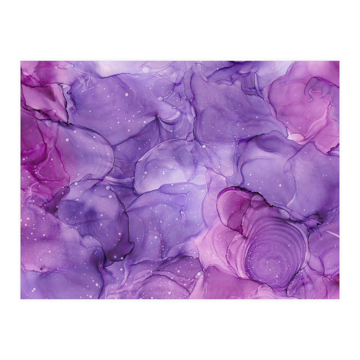 Wild Lilac Hedgerow (Print Only)