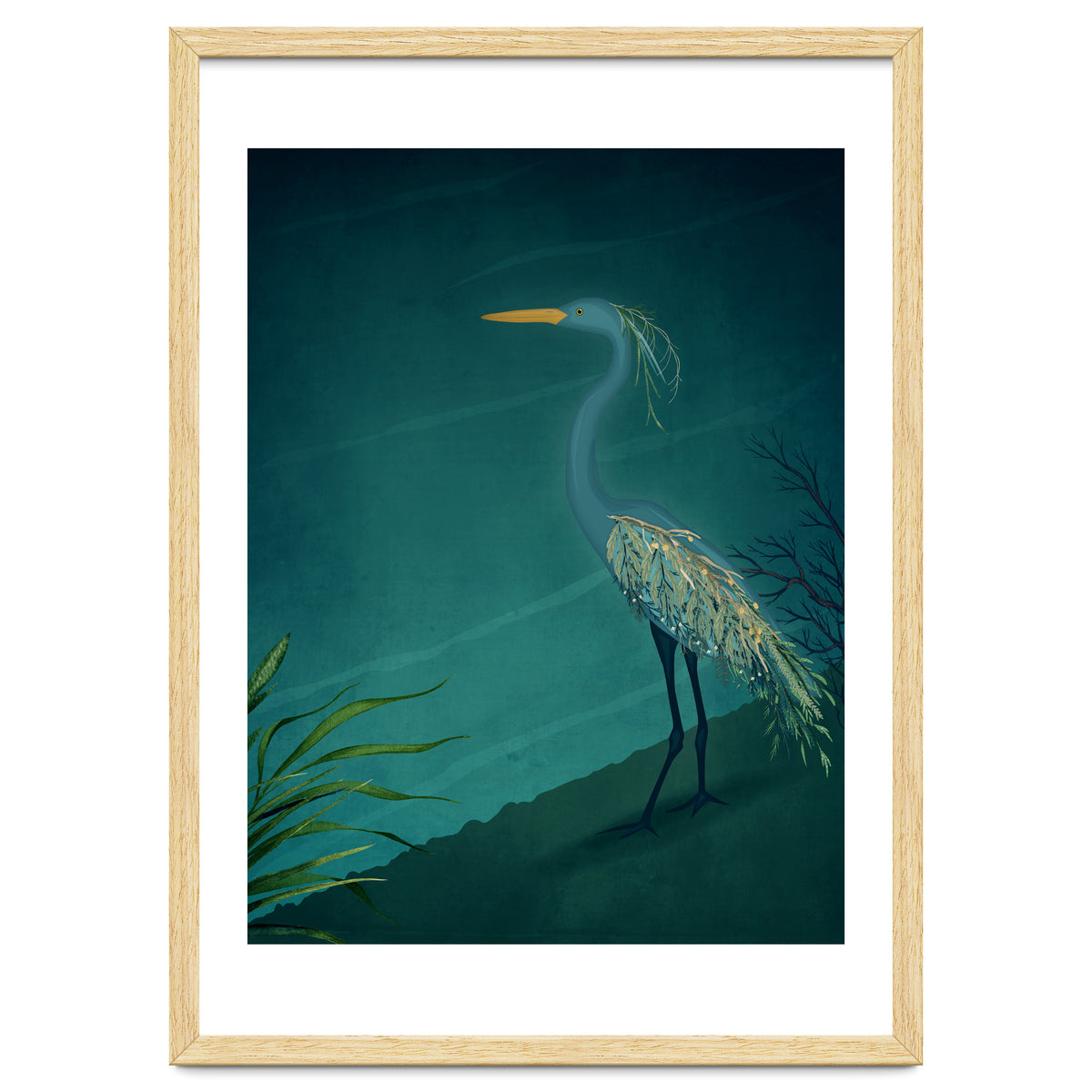 Camouflage:  The Crane