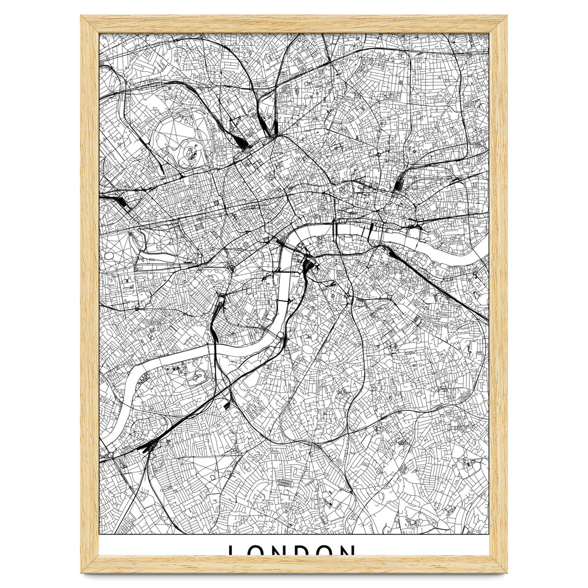 London White Map