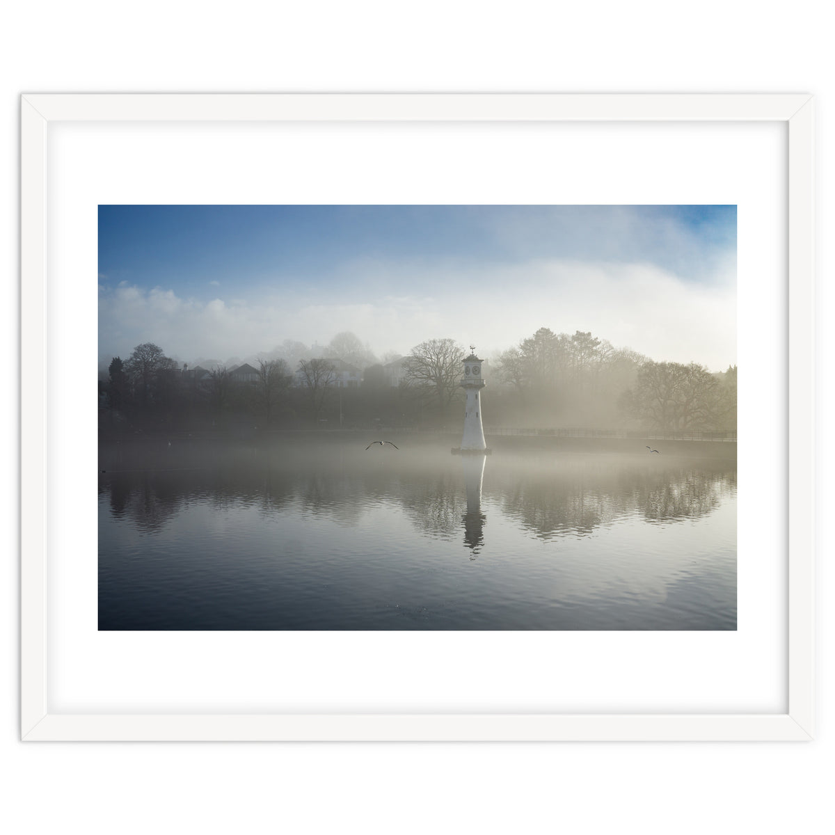 Mist on Roath Park Lake
