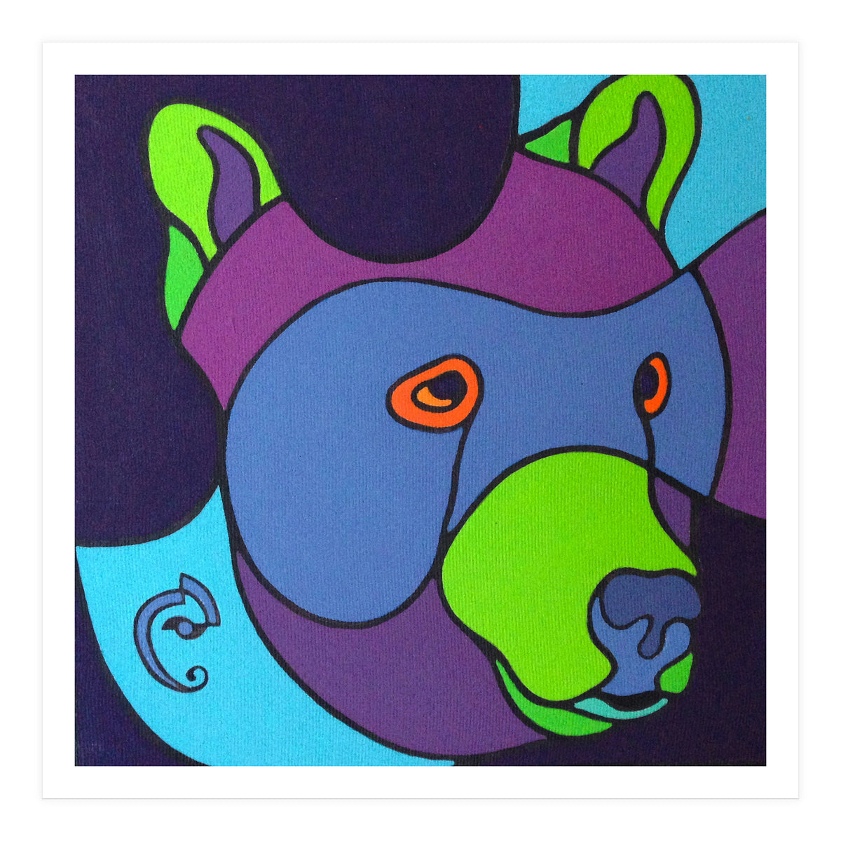 Bear by Chameleon Amour (Print Only)