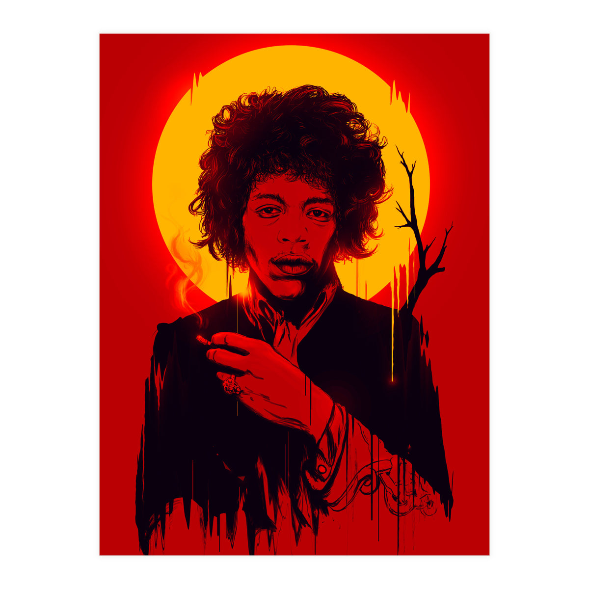 Jimi Hendrix (Print Only)