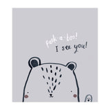 Peek A Boo Bear (Print Only) thumbnail