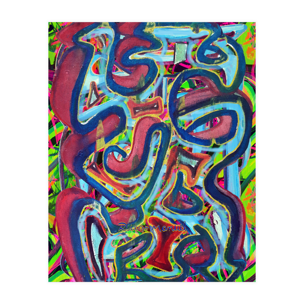 Graffiti Digital 2022 907 (Print Only)