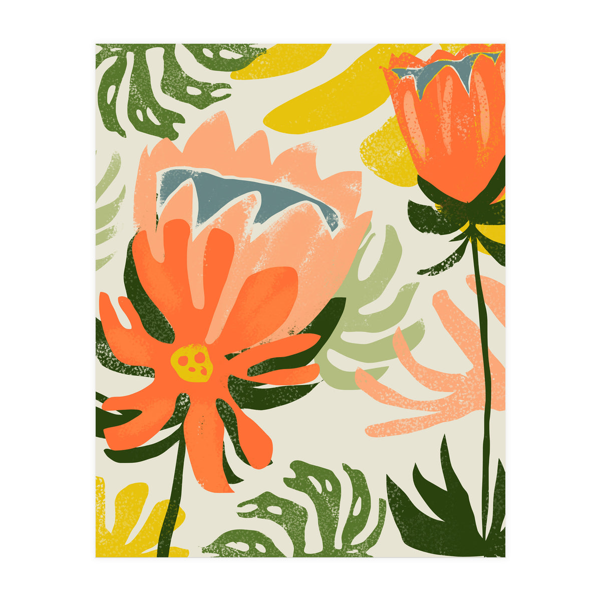 May The Flowers Remind Us Why The Rain Was So Necessary (Print Only)