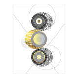 Posh Design No. 3 | gold (Print Only) thumbnail