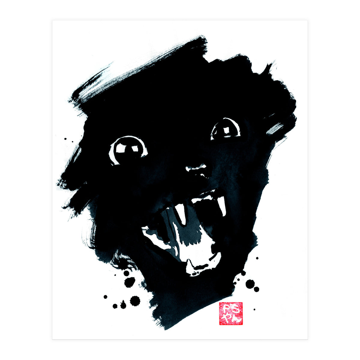 Scream Cat (Print Only)