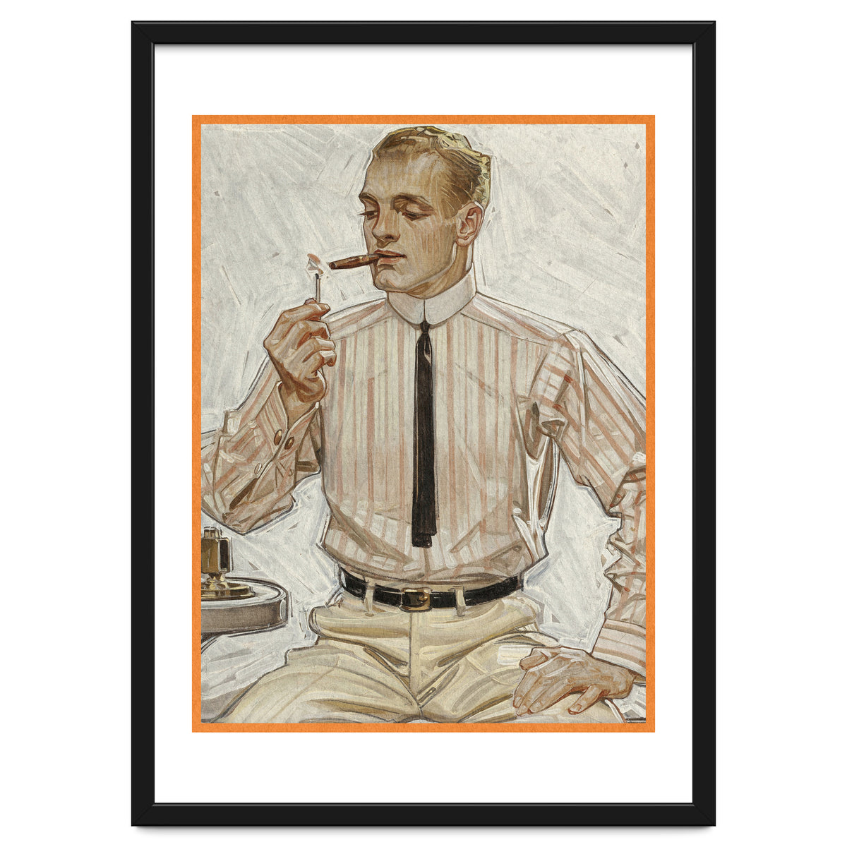 Collier's (ft. Smoking a Cigarette) Advertisement
