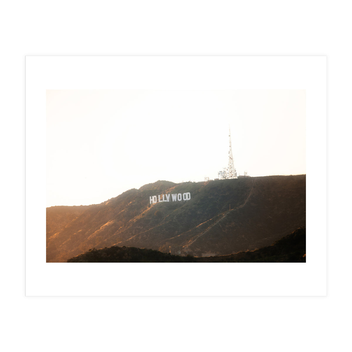 Hollywood Gold x Hollywood Sign California (Print Only)