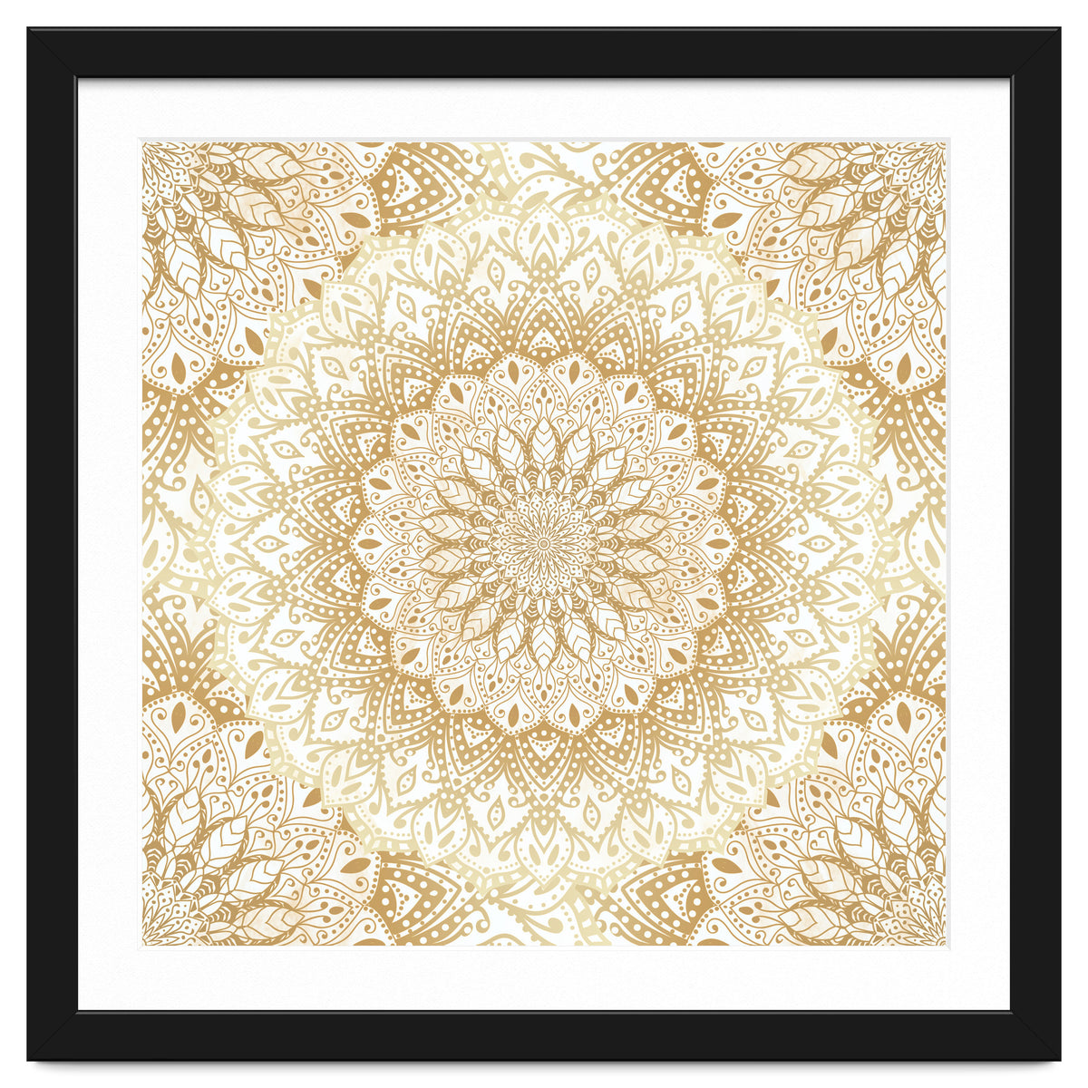 Mandalas For May Gold